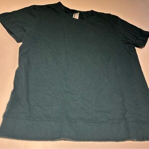 American Apparel Dark Green Crewneck T-Shirt